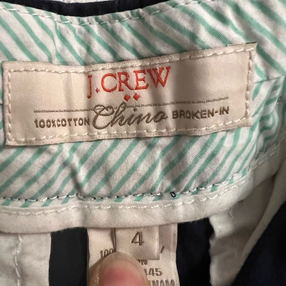 3 pair J.Crew shorts size 4 - Picture 4 of 10